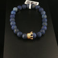 Lapislazuli "matt" Armband