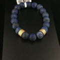 Lapislazuli "matt" Armband