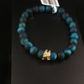 Tigerauge "türkis" Armband
