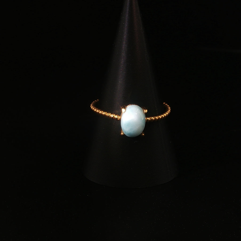 Larimar Ring