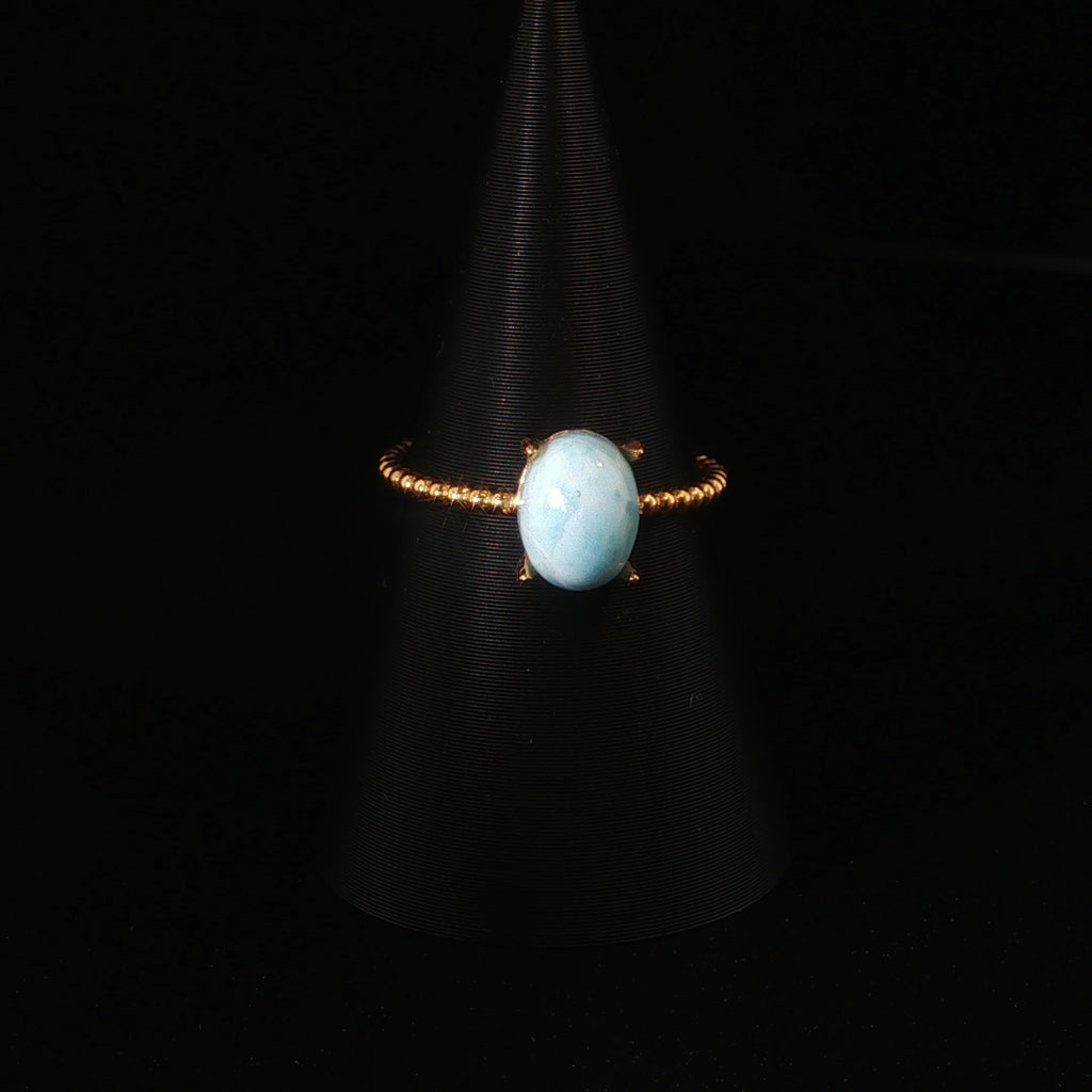 Larimar Ring