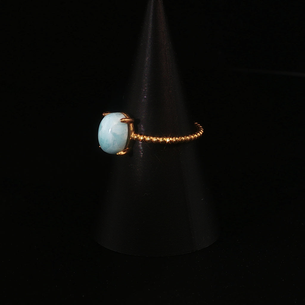 Larimar Ring