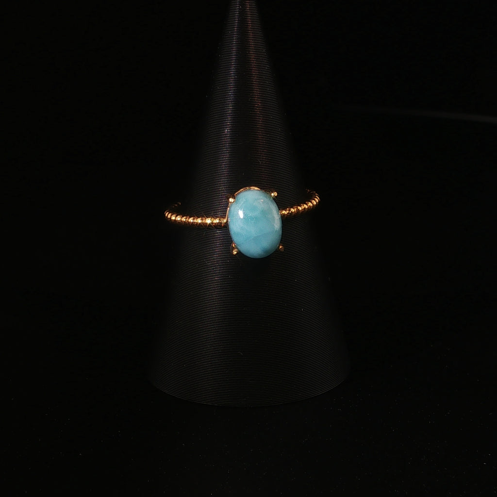 Larimar Ring
