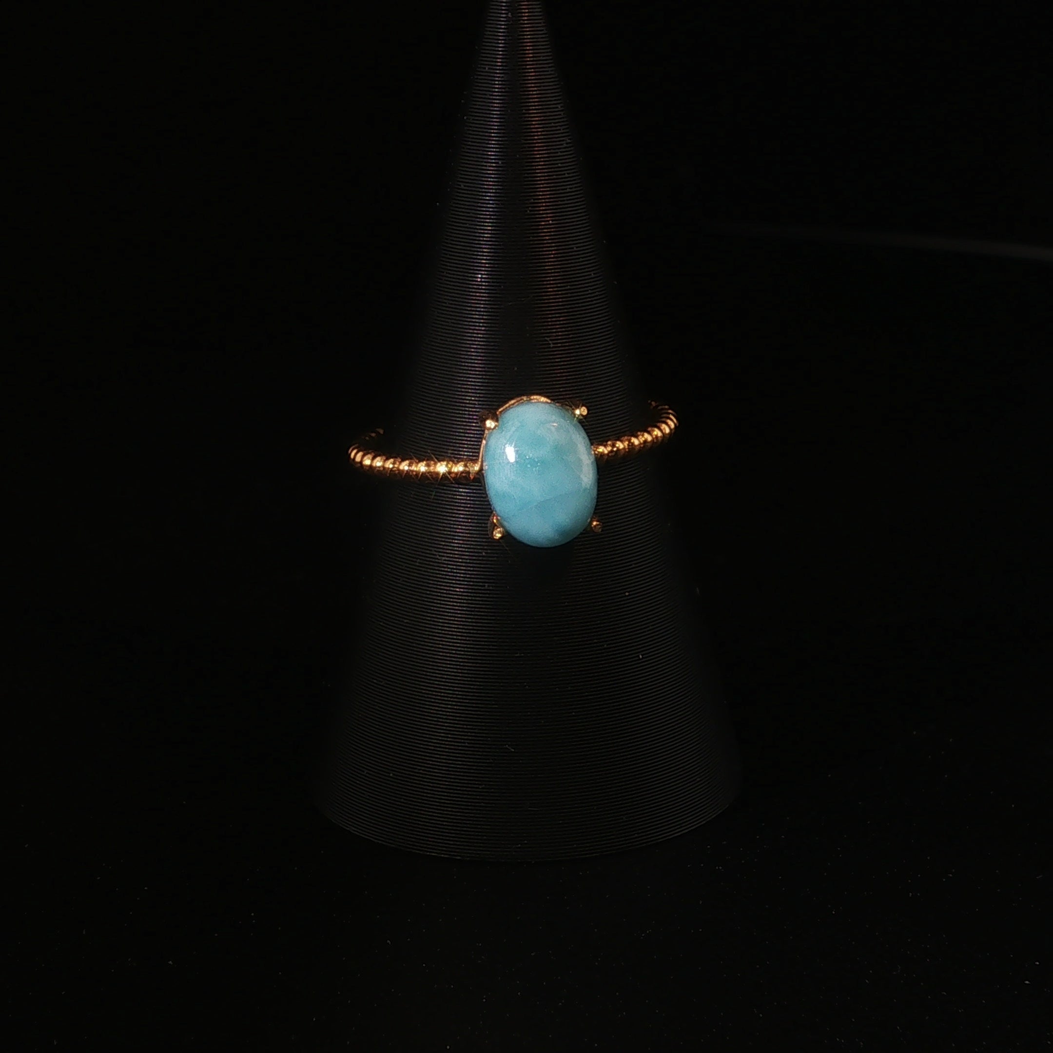 Larimar Ring