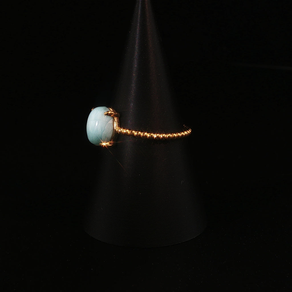Larimar Ring