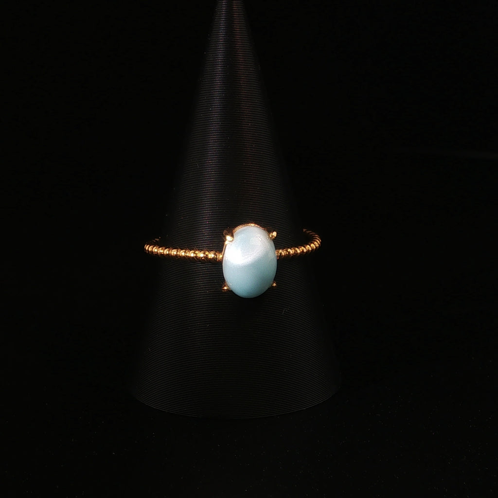 Larimar Ring